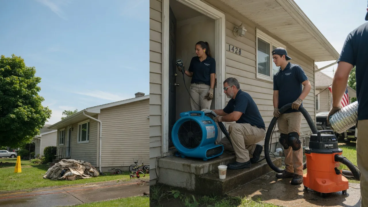 Water Damage Restoration in Belmore, OH near me